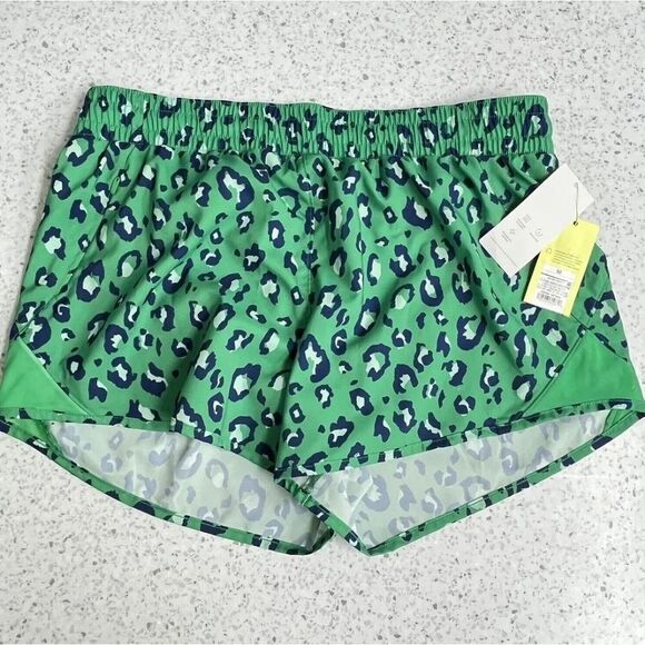 All In Motion Run Shorts Womens Xs Lined Mid Rise Run Shorts Green xsmall - Picture 11 of 13